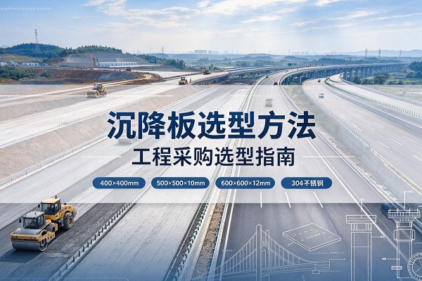 周口沉降板选择方法