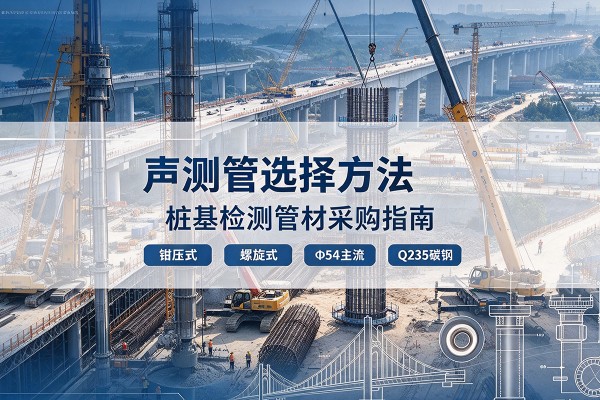 周口声测管选型标准