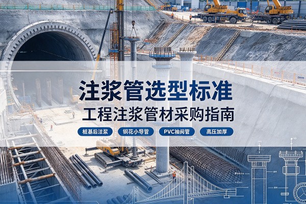 周口注浆管选型标准