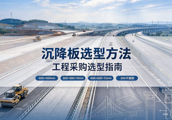 周口沉降板选择方法