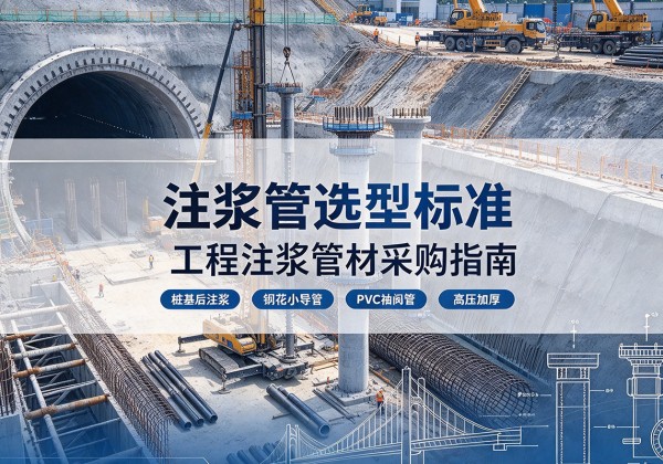 周口注浆管选型标准